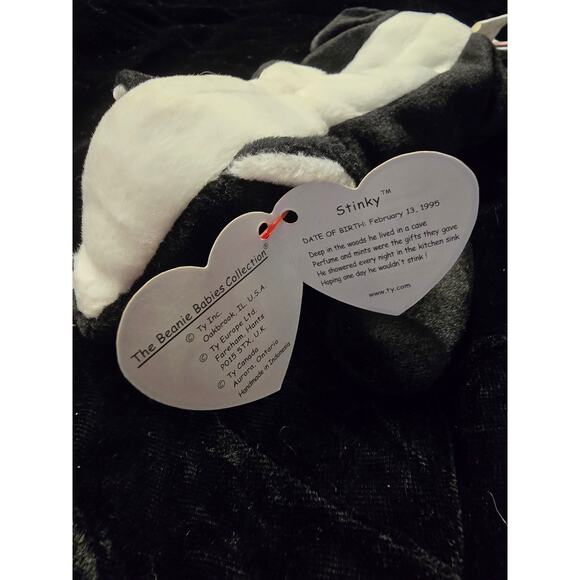 Ty beanie Baby Set of 3 Spike, Prickles, and Stinky EUC - Picture 14 of 14